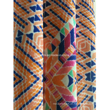 Tecido de impressão laranja triângulo para Sportswear (HD1401111)